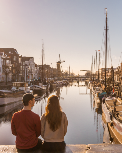 Instagrammable Place Delfshaven in Rotterdam, the Netherlands