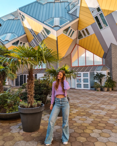 Instagrammable Place Kubuswoningen in Rotterdam, the Netherlands