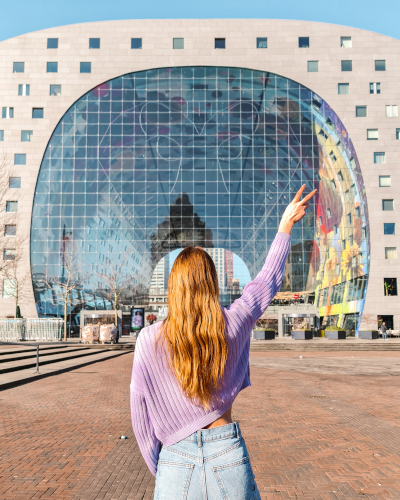 Instagrammable Place Markthal in Rotterdam, the Netherlands