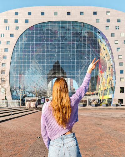 Markthal in Rotterdam, the Netherlands