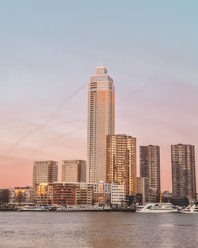 Zalmhaven Tower in Rotterdam, the Netherlands