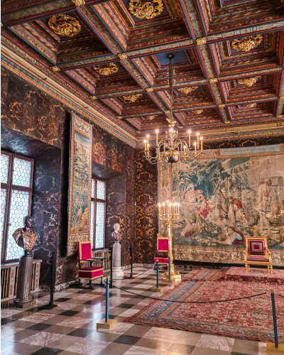 State Rooms in Wawel Castle in Kraków, Poland