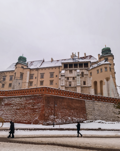 Wawel Castle in Kraków, Poland