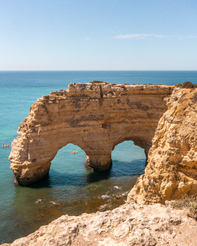 Praia da Marinha in the Algarve Coast, Portugal