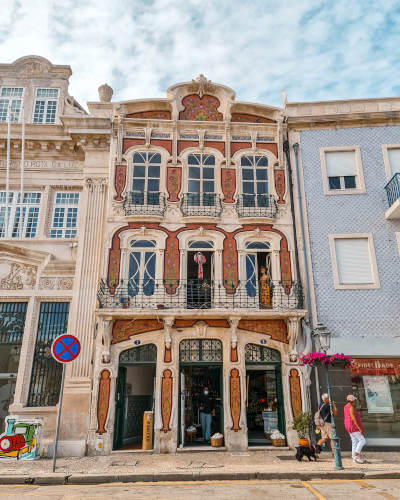 Art Nouveau Architecture in Aveiro, Portugal