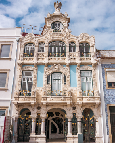 Art Nouveau Museum in Aveiro, Portugal