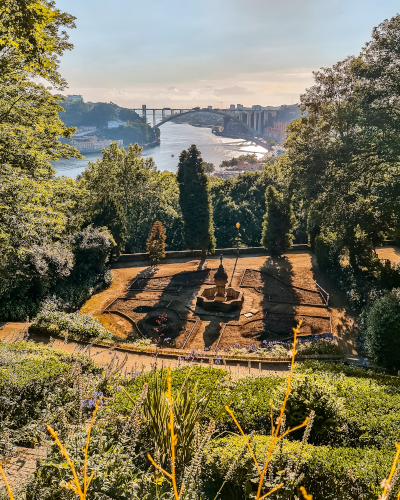 Jardins do Palácio de Cristal in Porto, Portugal