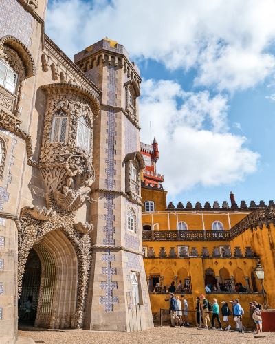 Pena Palace in Sintra, Portugal