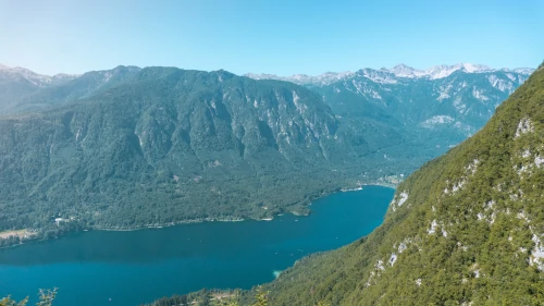 Second Vogar viewpoint in Triglav National Park, Slovenia