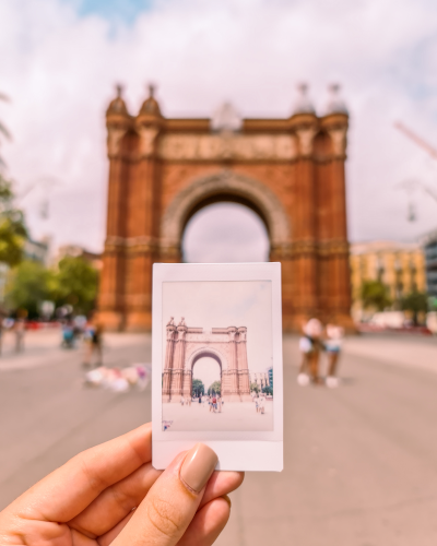 Arco de Triunfo in Barcelona, Spain