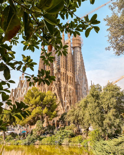 Sagrada Família in Barcelona, Spain