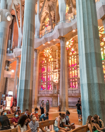 Sagrada Família in Barcelona, Spain