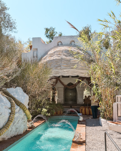 Garden of the Salvador Dalí House Museum in Portlligat, Cadaqués, Spain