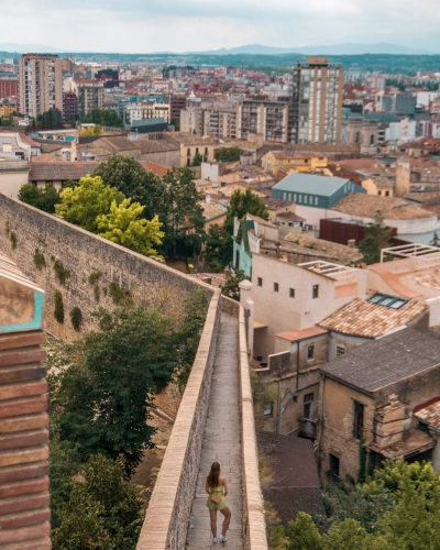 Muralles de Girona in Spain