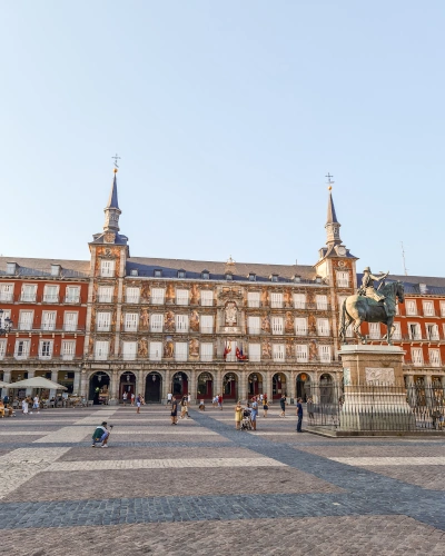 Plaza Mayor in Madrid, Spain