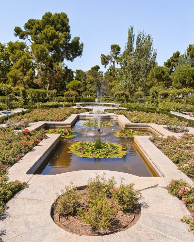 La Rosaleda in Retiro Park, Madrid, Spain