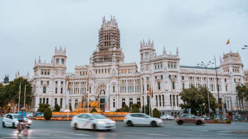 Cybele Palace in Madrid, Spain