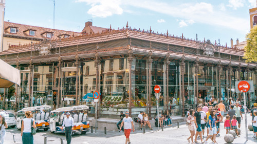 Mercado de San Miguel in Madrid, Spain