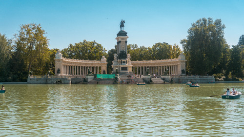 Retiro Park - One of Madrid's largest and liveliest parks