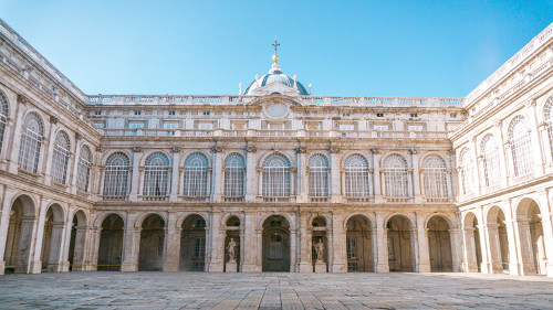 Royal Palace in Madrid, Spain