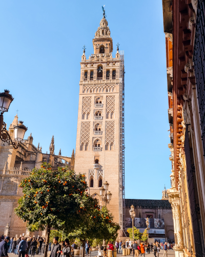 Giralda Tower in Sevilla, Spain