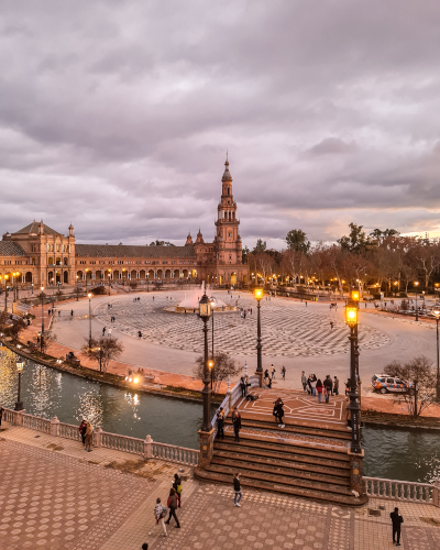 Plaza de España in Sevilla, Spain