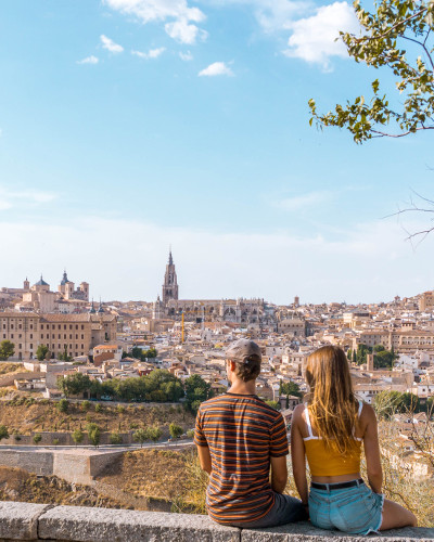Instagrammable place Mirador del Valle viewpoint in Toledo, Spain