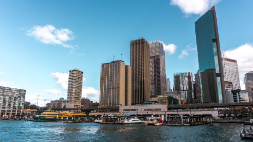 Circular Quay in Sydney, Australia