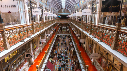 The Strand Arcade in Sydney, Australia